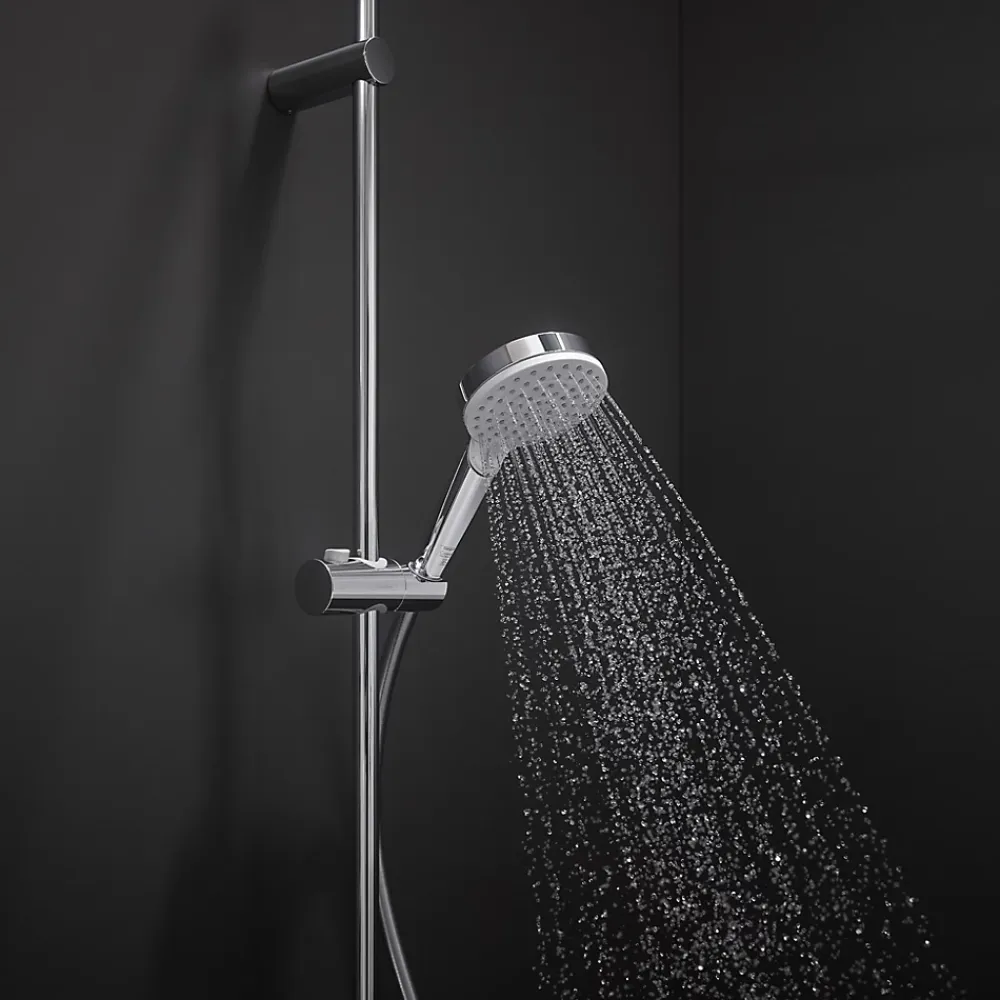Colonne De Douche Thermostatique|Hansgrohe Colonne de douche thermostatique Showerpipe Crometta S 240 vario