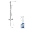 Colonne De Douche Thermostatique|Grohe Colonne de douche thermostatique Euphoria SmartControl System 310 Duo avec nettoyant GrohClean