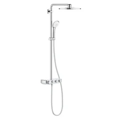 Colonne De Douche Thermostatique|Grohe Colonne de douche thermostatique Euphoria SmartControl System 310 Duo avec nettoyant GrohClean