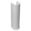 GoodHome Colonne de lavabo en céramique blanche blanche l.21 x H.70,3 x P.18,5 cm, Endell