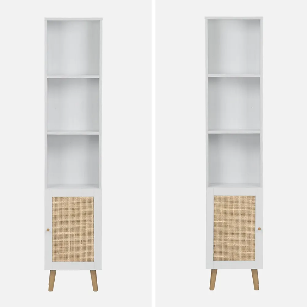 Colonne De Salle De Bains|Sweeek Colonne de rangement pour salle de bain. Bohème. L 35 x P 25 x H 167cm
