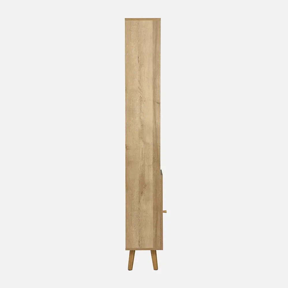 Sweeek Colonne de rangement pour salle de bain. Bohème. L 35 x P 25 x H 167cm