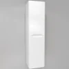 Colonne De Salle De Bains|Sanitaire Colonne de salle de bain LUNA 135cm Blanc Brillant
