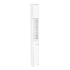 Sobuy Colonne de Salle de Bain Étroite Hydrofuge avec Étagères et Tiroirs Réglables - Armoire Gain de Place Blanche