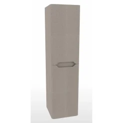 Colonne De Salle De Bains|Sanitaire Colonne de salle de bain LUNA 135cm Tissé Lin