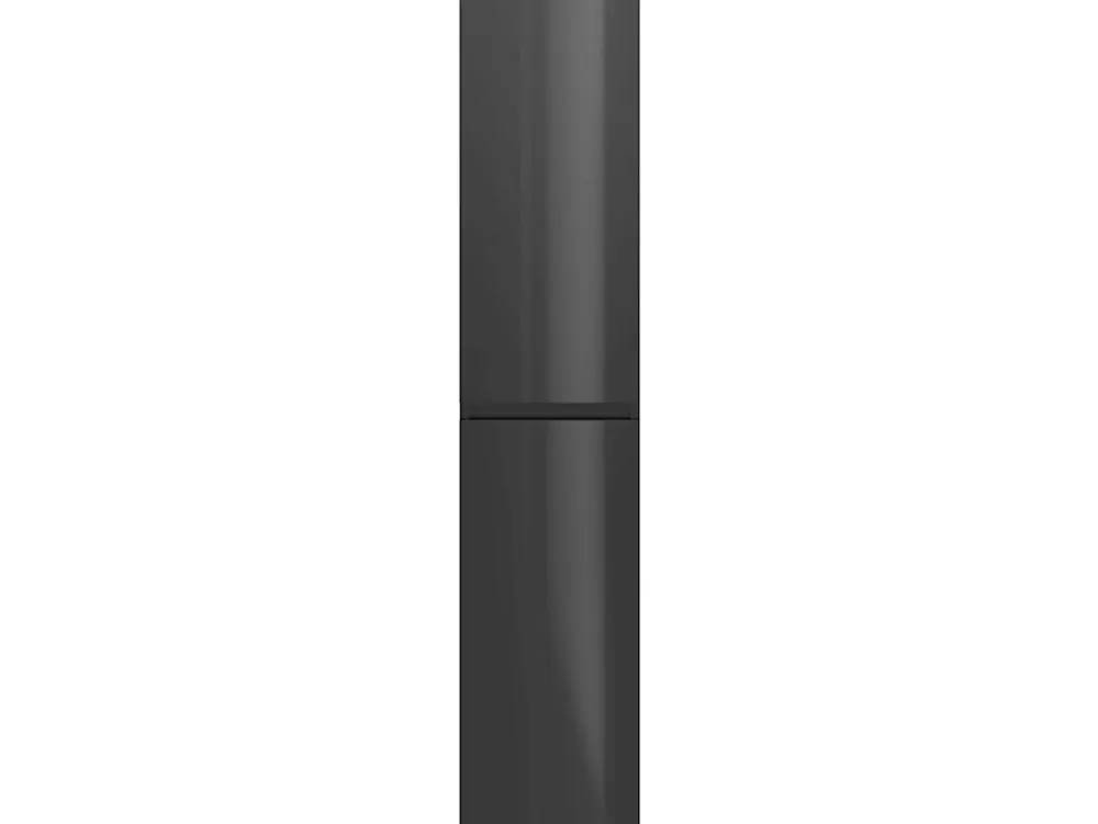 T-Bath Colonne de salle de bain NELI 2 portes 140x30x27 cm gris anthracite