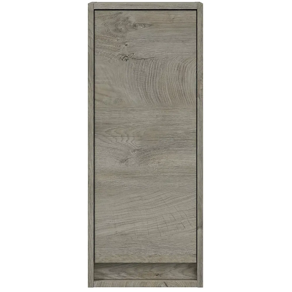 Meuble De Salle De Bains Faible Profondeur|Vs Venta-Stock Colonne de salle de bain Devin 1 porte, couleur ciel d'Alaska