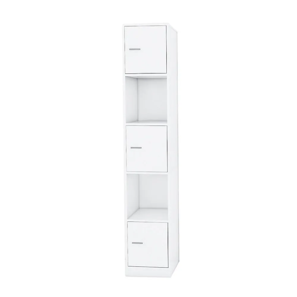 Colonne de salle de bain - Anne - Blanc - 180 x 33 x 30 cm