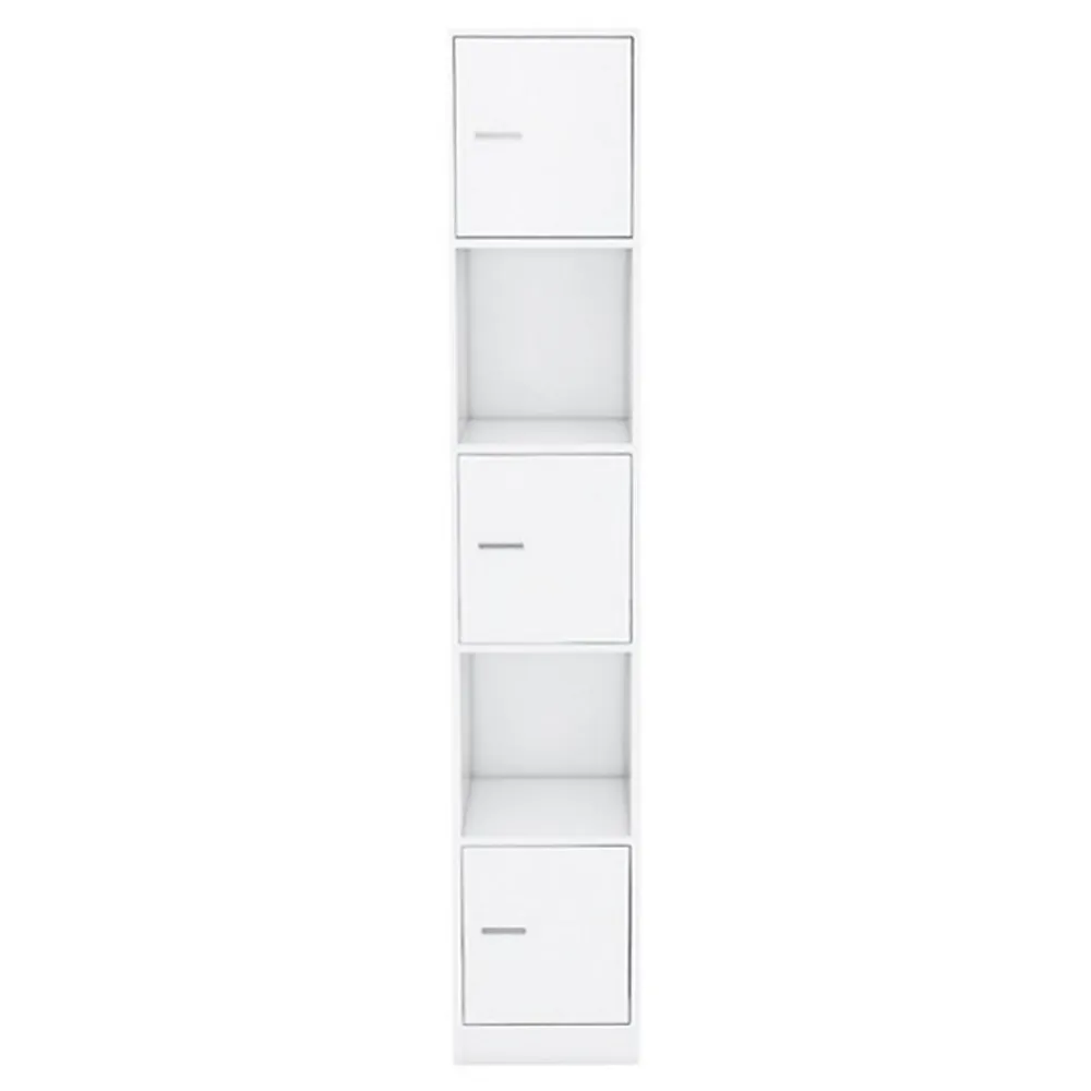 Colonne de salle de bain - Anne - Blanc - 180 x 33 x 30 cm