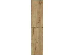 T-Bath Colonne de salle de bain CIMS 2 portes 140x30x27 cm chêne
