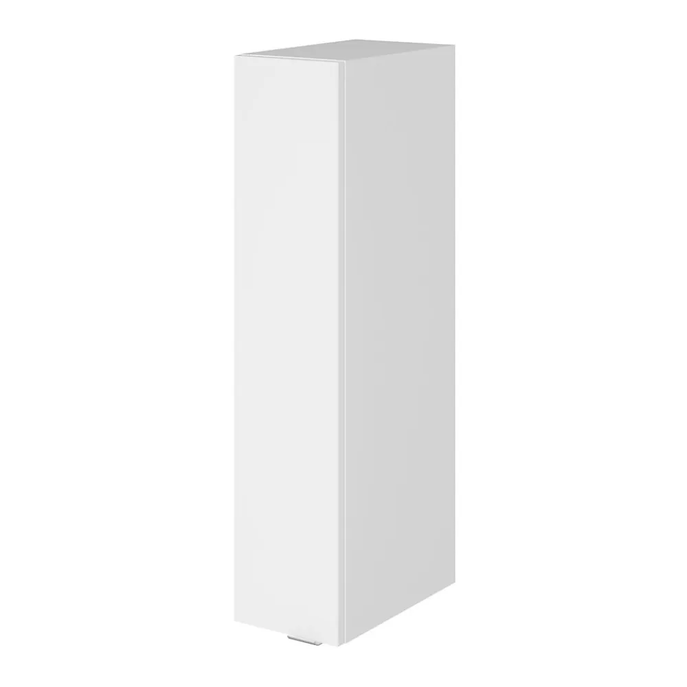 Colonne De Salle De Bains|Meuble De Salle De Bains Faible Profondeur|GoodHome Colonne de salle de bains suspendue faible largeur blanc brillant l.20 x H.90 x P.36 cm, Imandra