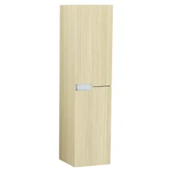 Colonne de salle de bains effet bois 2 portes 1 tiroir l.30 x H.120 x P.30 cm, Tolima