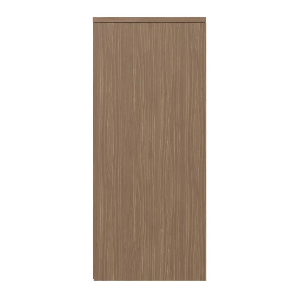 GoodHome Colonne de salle de bains l.35 x H.80 x P.30 cm effet noyer Kentia
