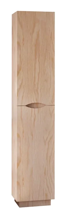 Colonne De Salle De Bains|Meuble De Salle De Bains Faible Profondeur|Ondee Colonne de salle de bains simple à poser H.180 x P. 30 x l.35 cm, décor bois, Palermo