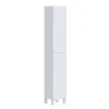 Randal Colonne de salle de bains l.30 x H.176 x P.32 cm 2 portes blanc mat, Otto