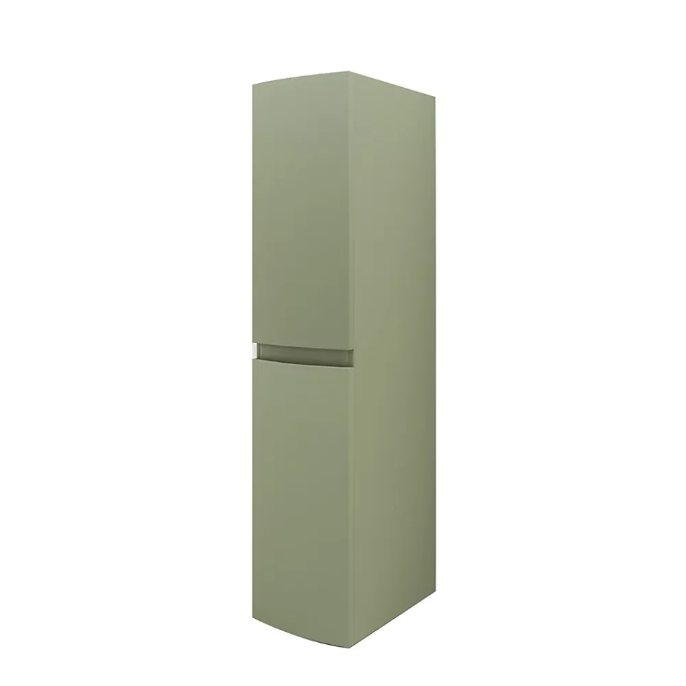 Colonne De Salle De Bains| Colonne de salle de bains kaki Vague 40 cm