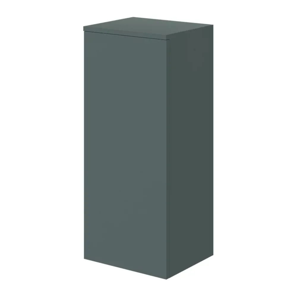 GoodHome Colonne de salle de bains l.35 x H.80 x P.30 cm vert forêt Kentia