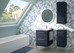 Geberit Colonne de salle de bains H.65 cm bleu Selva