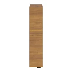 GoodHome Colonne de salle de bains suspendue faible largeur effet noyer l.20 x H.90 x P.36 cm, Imandra