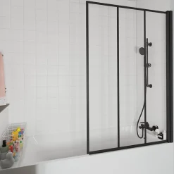 GoodHome Colonne de salle de bains suspendue faible largeur effet noyer l.20 x H.90 x P.36 cm, Imandra