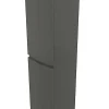 Colonne De Salle De Bains| Colonne de salle de bains gris anthracite Vague 40 cm