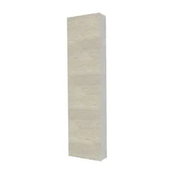Colonne de salle de bains faible profondeur effet chêne clair l.45 x H.170 x P.19 cm, Calao