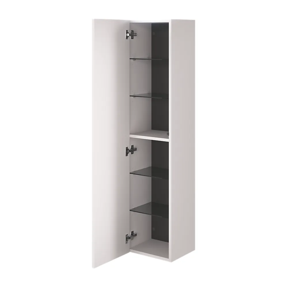 Colonne De Salle De Bains|GoodHome Colonne de salle de bains l.35 x H.150 x P.30 cm beige cachemire Kentia