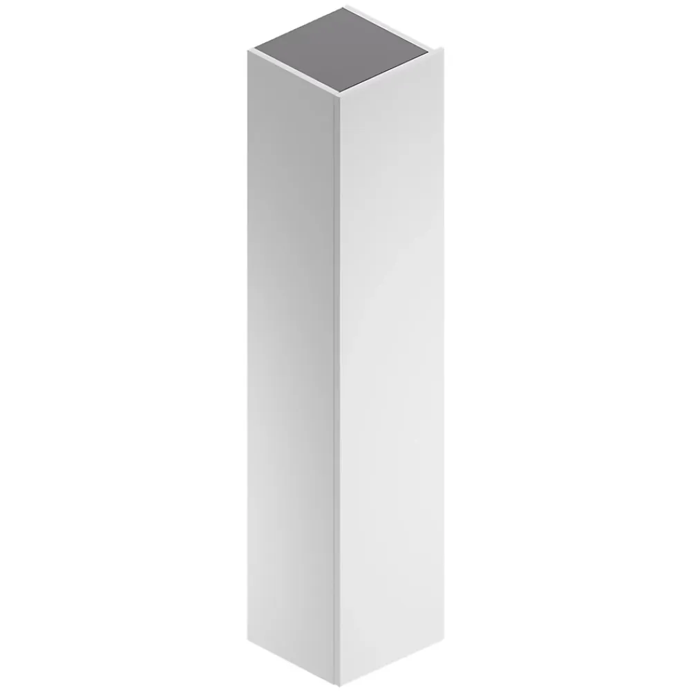 Colonne De Salle De Bains| Colonne de salle de bains suspendue en mélaminé blanc mat l.35 x l.32 x H.160 cm, Alba