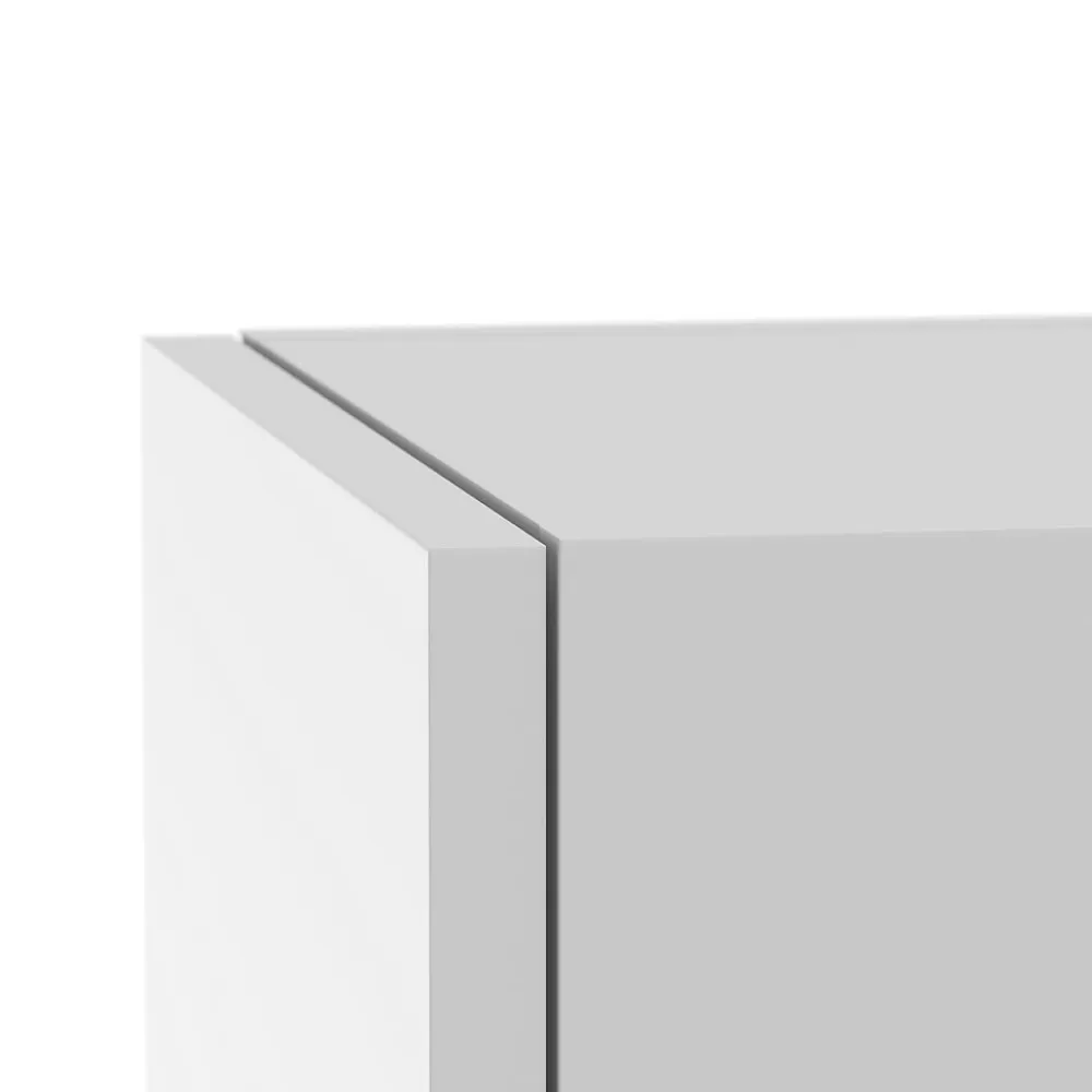 Colonne De Salle De Bains|GoodHome Colonne de salle de bains l.35 x H.150 x P.30 cm blanc mat Kentia