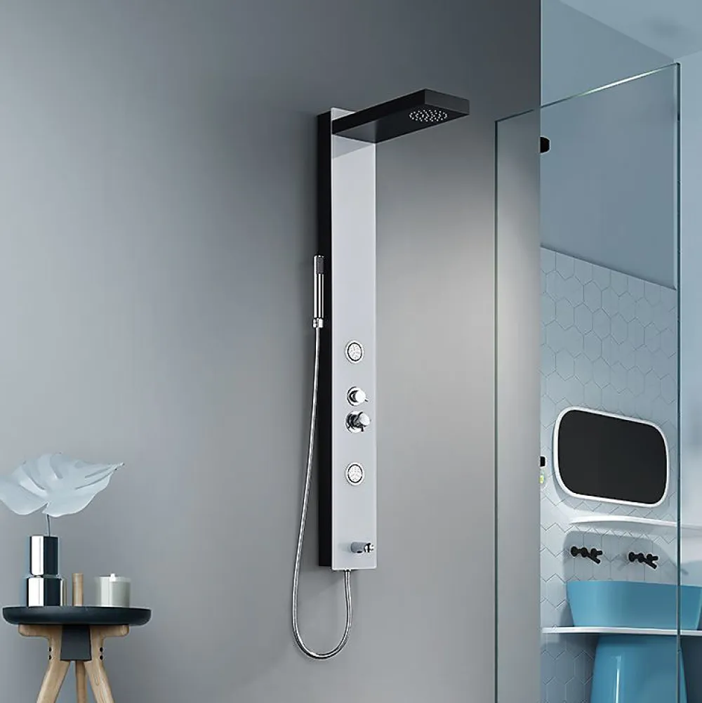 Colonne De Douche Hydromassante|Distribain Colonne d'hydromassage G091 -