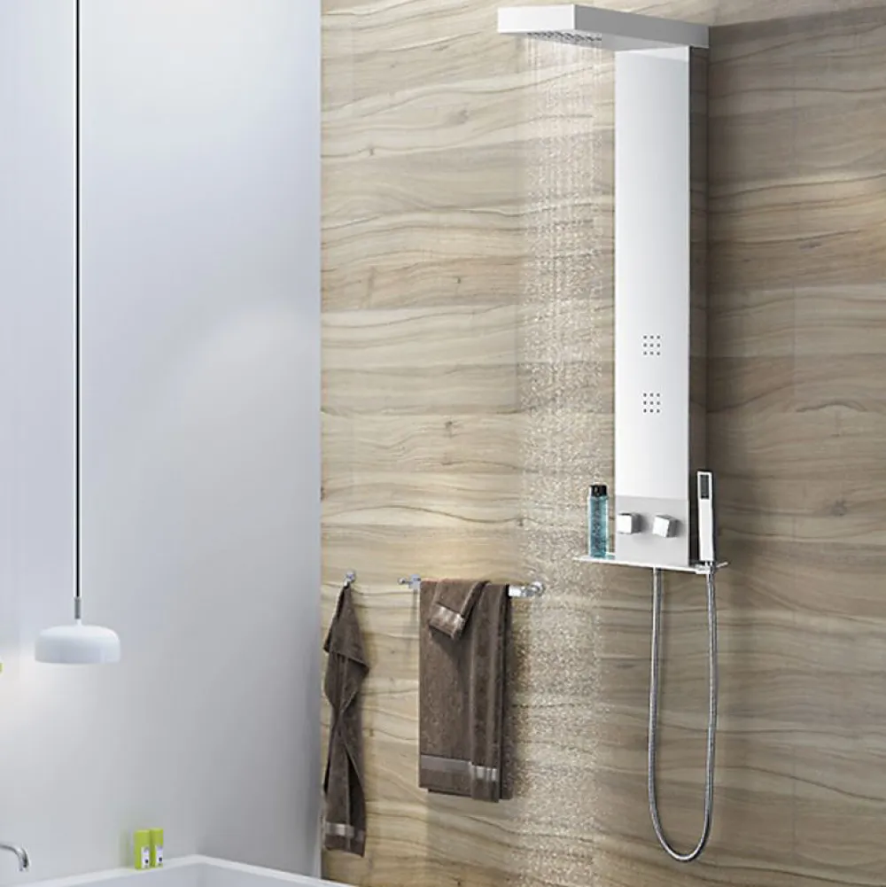 Colonne De Douche Hydromassante|Distribain Colonne d'hydromassage S280 -