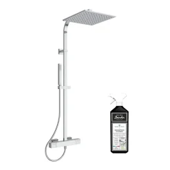 Ideal Standard Colonne douche thermostatique Ceratherm C100 + Nettoyant BRIOCHIN Ecocert