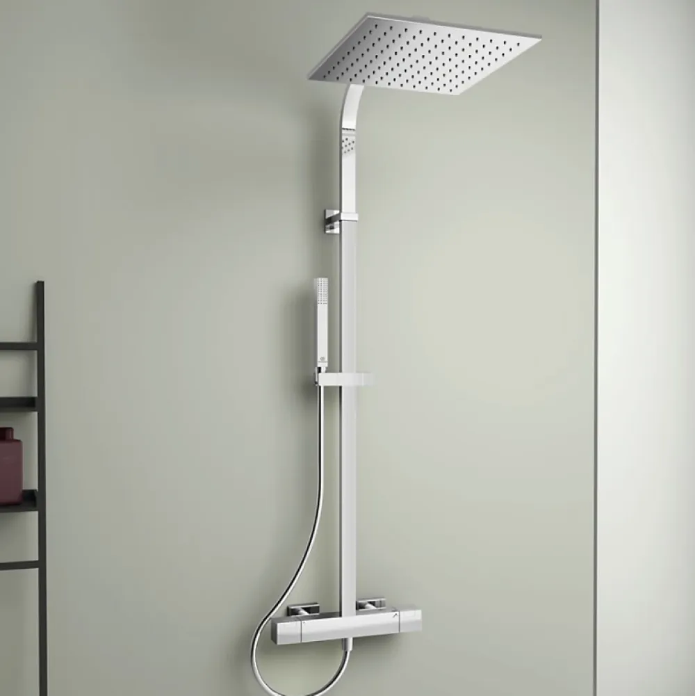 Ideal Standard Colonne douche thermostatique Ceratherm C100 + Nettoyant BRIOCHIN Ecocert
