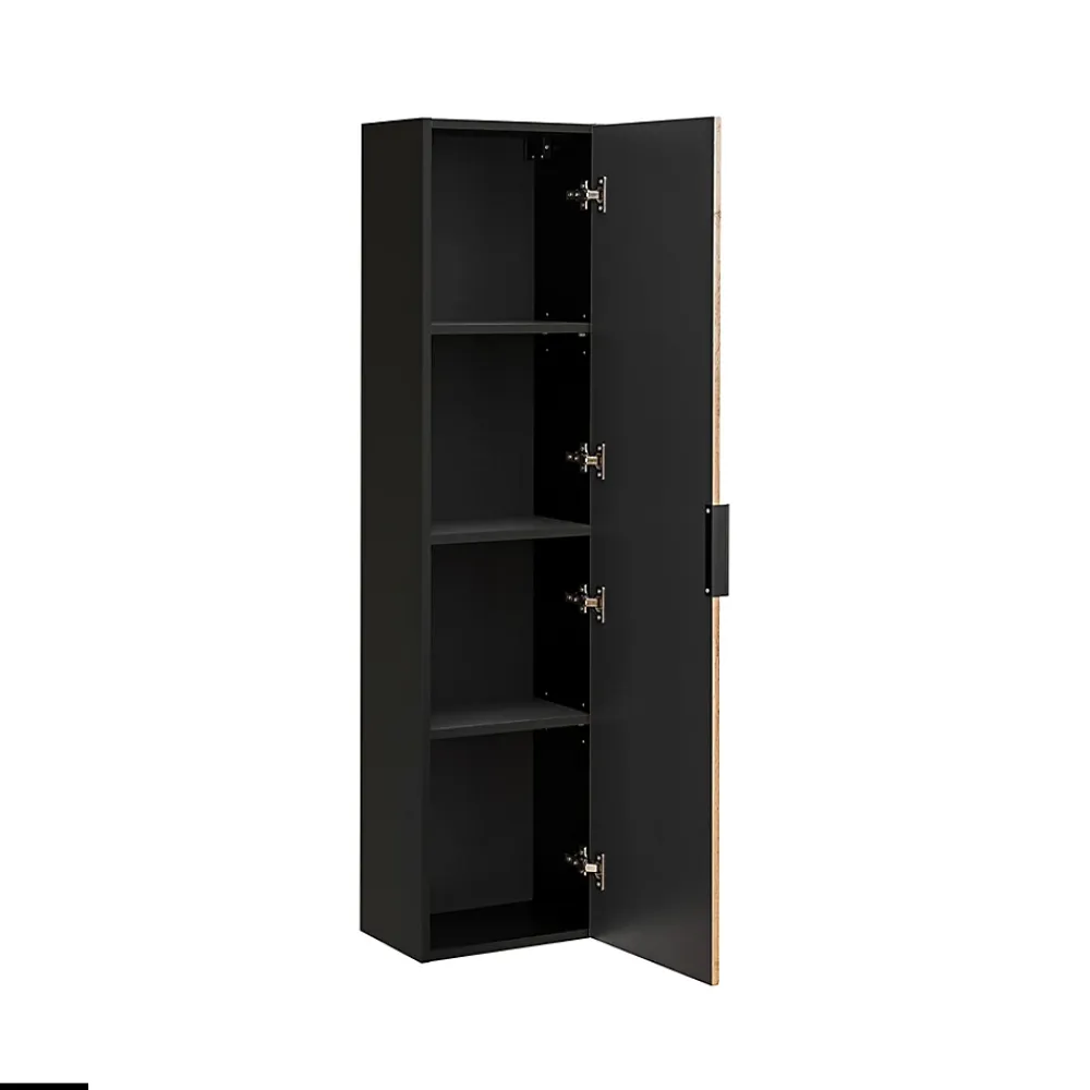 Otitec Colonne haute - 35 x 140 cm - 1 porte - Chêne Wotan - WOTANIA
