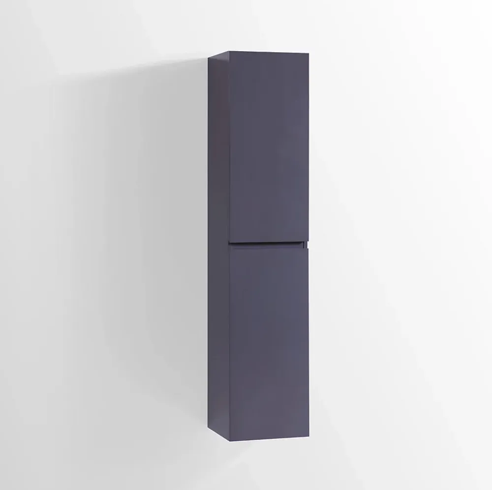 Colonne De Salle De Bains|Top Bath COLONNE salle de bain Armoire de rangement APOLLO LAQUE GRIS GRIS KIT