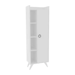 Armoire De Salle De Bains|Pier Import Colonne salle de bains blanche, rangements mixtes MARFA
