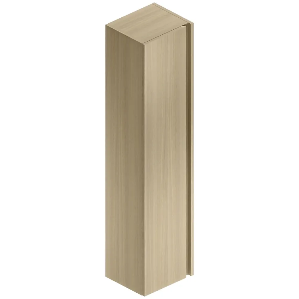 Colonne De Salle De Bains|Ipiemme SRL Colonne salle de bains effet chêne l.35 x H.150 x P.30 cm, Pura+