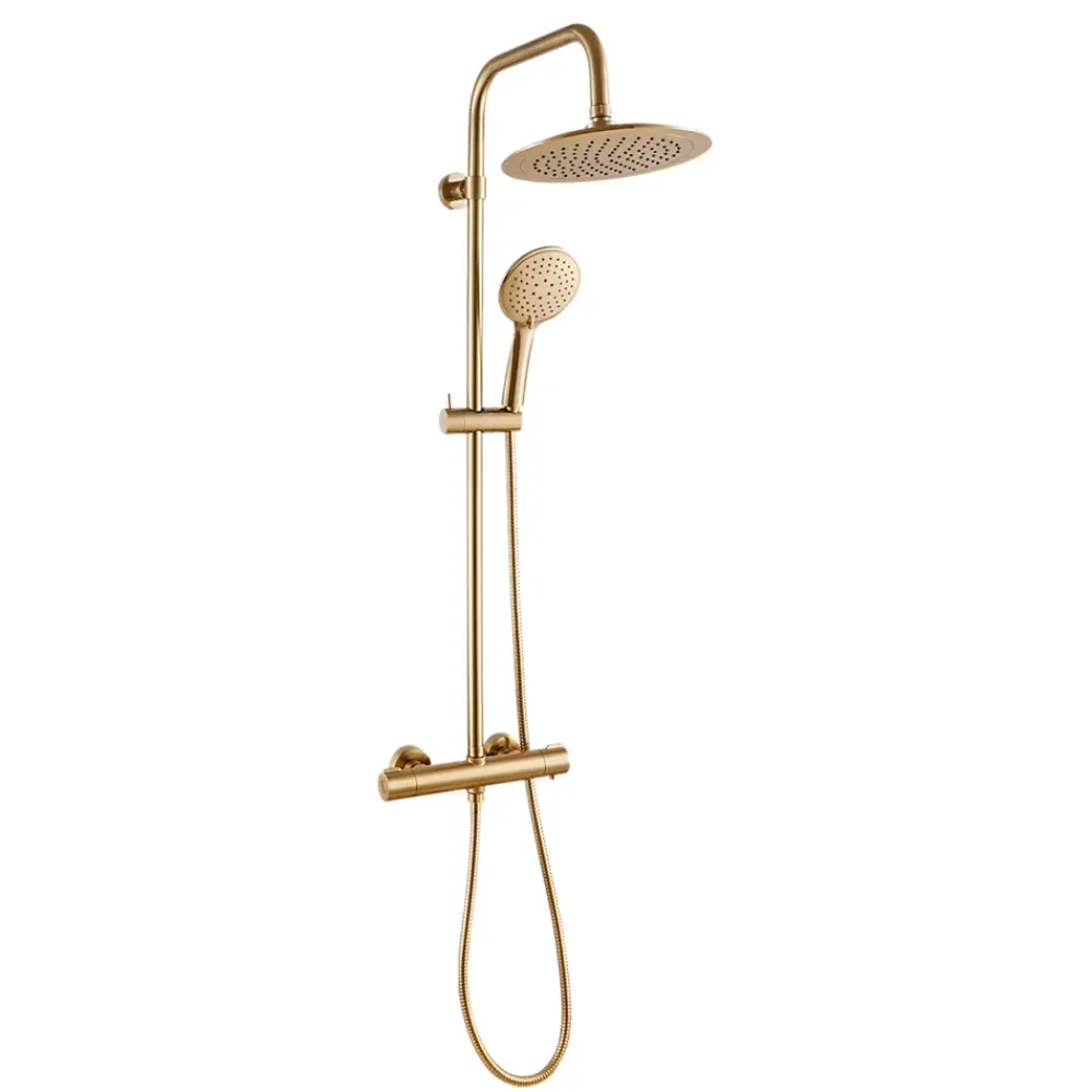 Colonne De Douche Thermostatique|Essebagno Colonne thermostatique, doré, Essegoia II