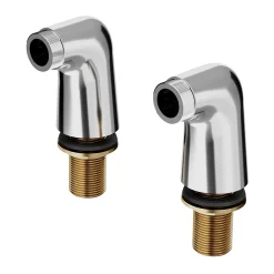 Accessoire De Robinet|GoodHome Colonnette chrome vendue par 2