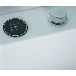 Baignoire Balnéo|Archipel Combi Balneo douche Hammam CBH PUR WHITE 179x97 - DROITE