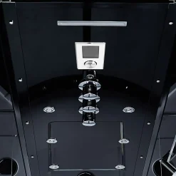 Archipel Combi Balneo douche Hammam CBH BLACK 179x97 - GAUCHE
