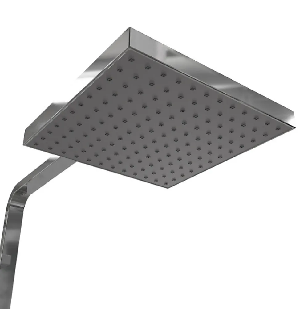 Colonne De Douche Thermostatique|Cuisibane Combiné de douche et douchette SQUARE - Chromé