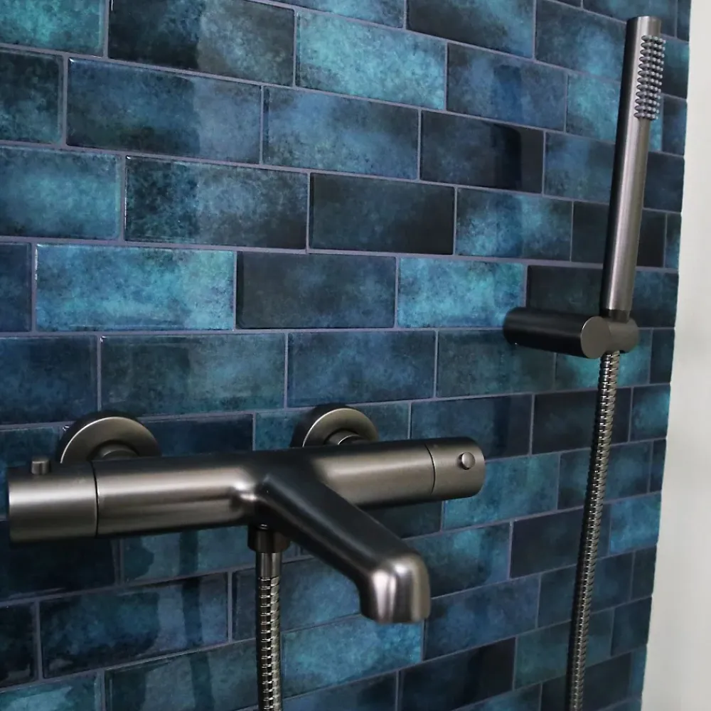 Pommeau De Douche, Flexible Et Barre De Douche|Essebagno Combiné support de douche gun métal 3 pièces Luisa