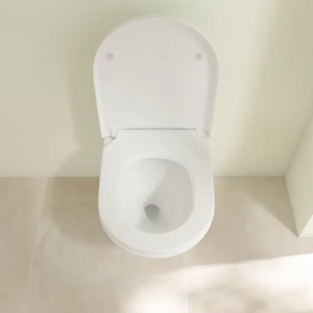 Wc Suspendu|Villeroy & Boch Combipack modèle suspendu VILEROY ET BOCH Subway 3.0 TwistFlush blanc