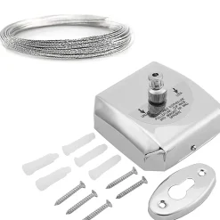 Fishtec Corde à Linge rétractable 2,8 m