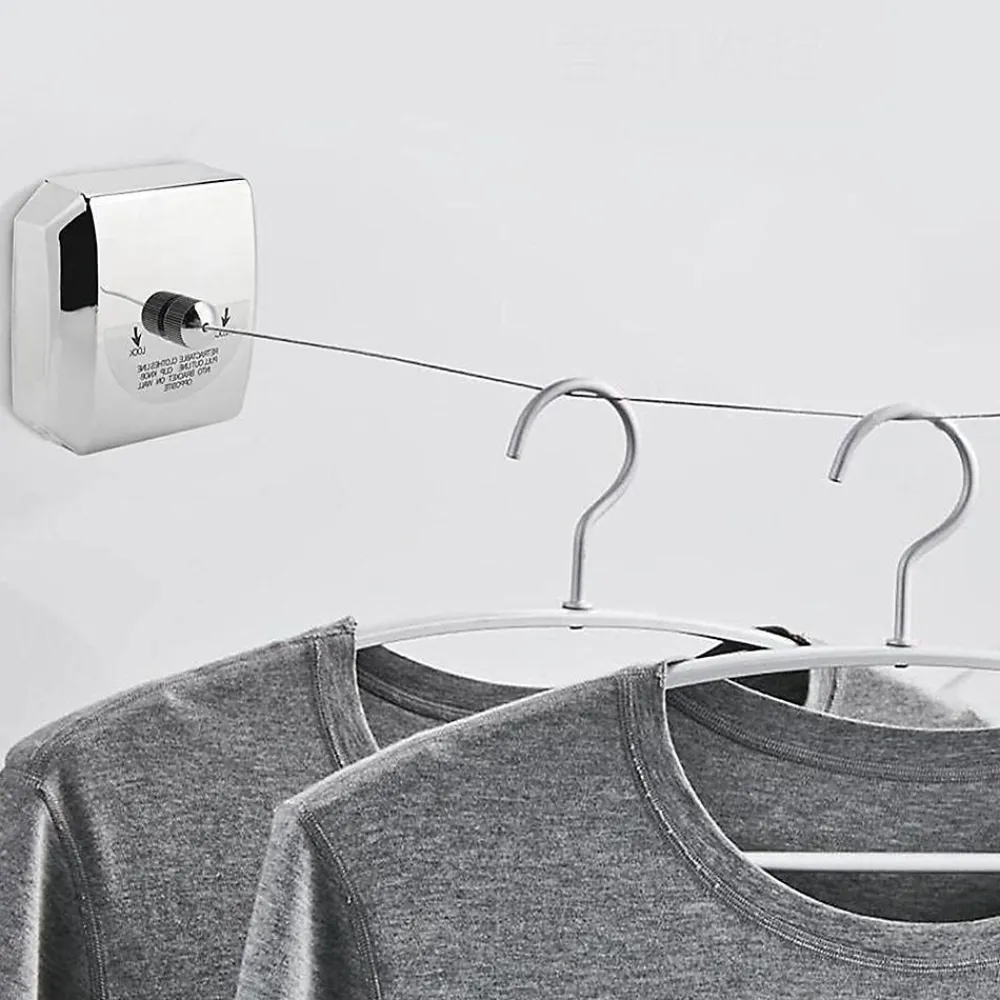 Fishtec Corde à Linge rétractable 2,8 m