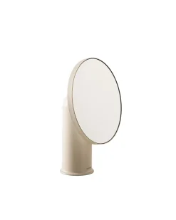 Cosmic Geyser miroir grossissant miroir maquillage blanc mat type d'installation à poser sur plan