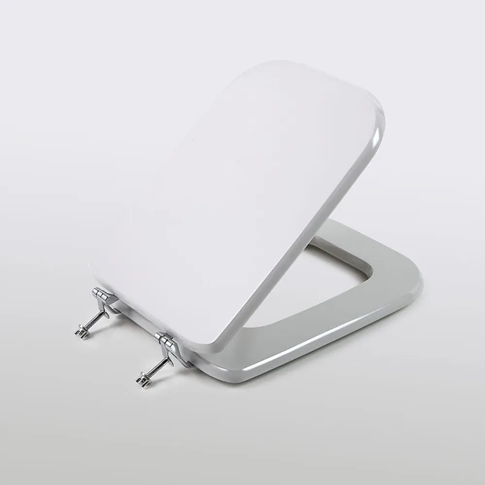 Abattant Wc|Kiamami Valentina Couvre Wc Gris Pour Modèle Conca Ideal Standard