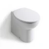 Kiamami Valentina Cuvette De Toilette Patascoss En Céramique Blanche De Qualité Supérieure, À Encastrer.