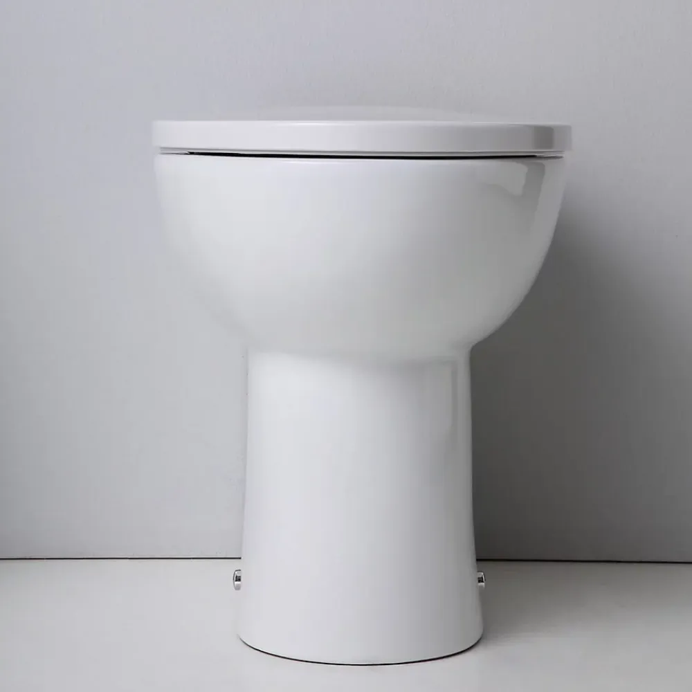 Kiamami Valentina Cuvette De Toilette Patascoss En Céramique Blanche De Qualité Supérieure, À Encastrer.
